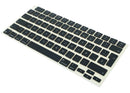 Kit de teclas Space Black para MacBook Air/Pro 2021-2026, repuesto de teclado Apple.