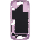 Chasis medio rosa A3081 para iPhone 16 US con botones de encendido y volumen, repuesto de reparación.