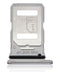 Bandeja para tarjeta SIM para Motorola Edge 30 (2022) (Supermoon Silver)