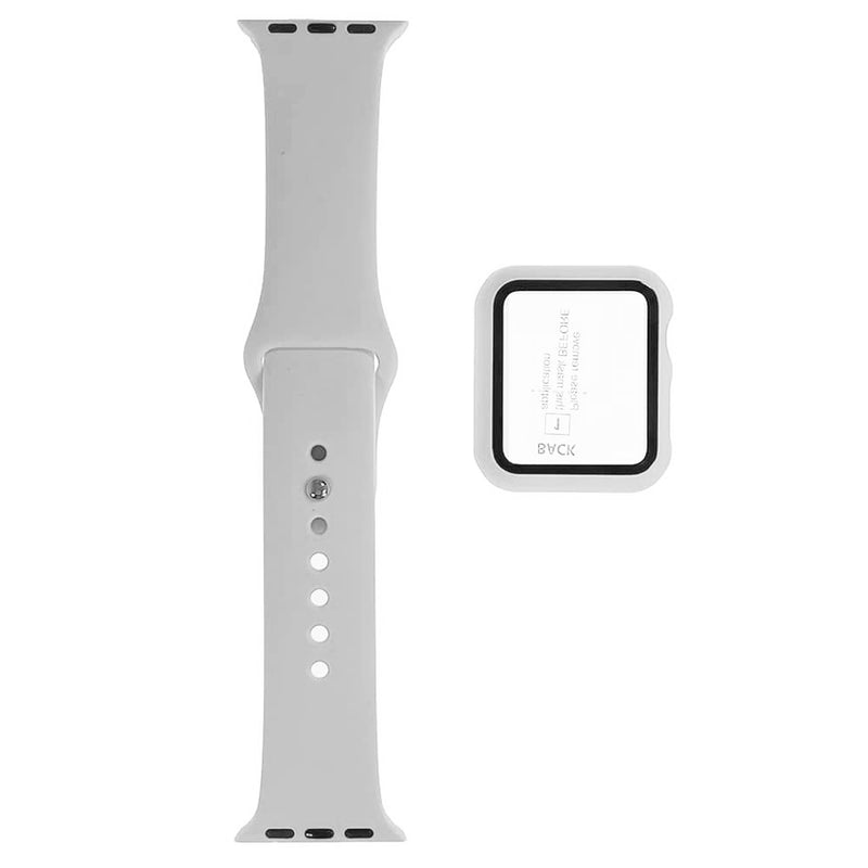 Encuentra en Guatemala las mejores bandas de silicona y bumper cases para tu iWatch 42mm en SlowBack, distribuidor mayorista de accesorios Apple con servicio de instalación de tempered glass.