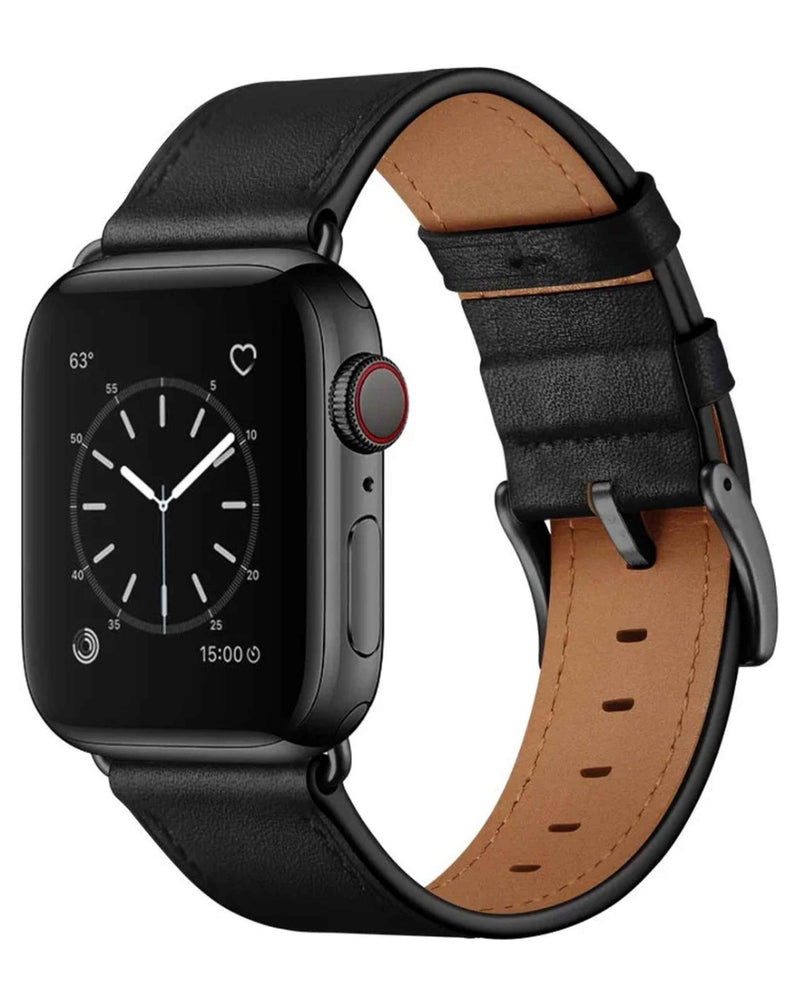 Encuentra la original banda de cuero para iWatch de 38/40/41mm en Guatemala, ideal para tu Apple Watch.