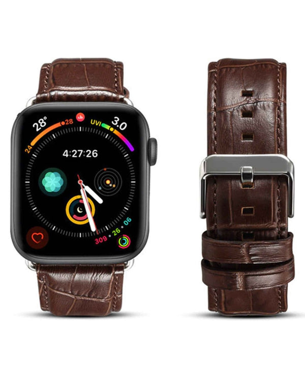 Encuentra la mejor funda de cuero PU para iWatch en Guatemala con SlowBack, mayorista de accesorios y protección para iWatch.