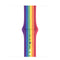 Encuentra la banda de silicona Rainbow para Apple iWatch en Guatemala, ideal para tu reloj de 38/40/41mm.