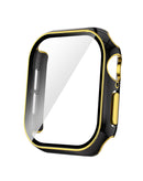 Encuentra el mejor estuche protector PC para iWatch 42mm en Guatemala, disponible en color negro y dorado en el año 2024.