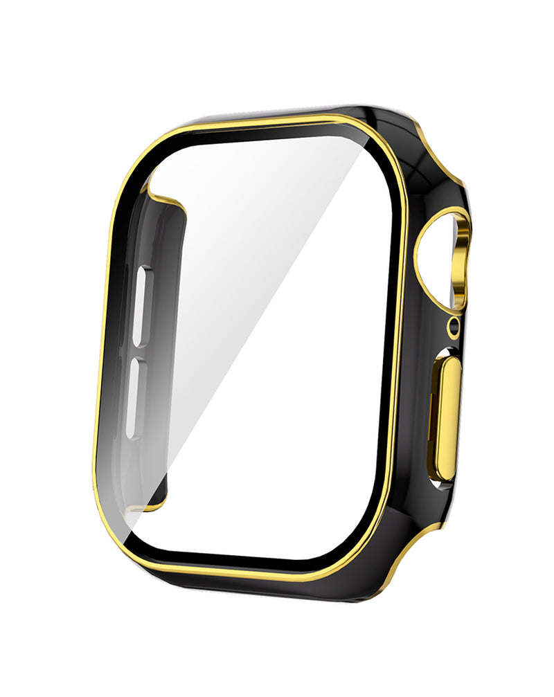 Encuentra el mejor estuche protector PC para iWatch 42mm en Guatemala, disponible en color negro y dorado en el año 2024.