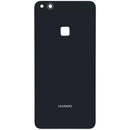 Tapa trasera de vidrio original Huawei P10 Lite (2017) negra, repuesto genuino WAS-LX1.