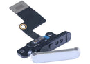 Botón de encendido plateado OEM para iPad 11 (2025) modelos A3354-A3357, repuesto genuino.
