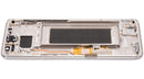 Pantalla OLED Samsung Galaxy S8 Plus Arctic Silver con marco, repuesto para reparación display G955.