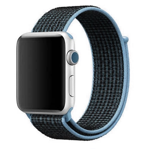 Banda de nylon iWatch (42/44/45mm) (TABOE BLUE)