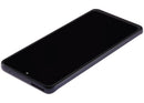 Pantalla incell Cosmic Black para Samsung Galaxy S20 Ultra 5G SM-G988 con marco, ideal para reparación de display.
