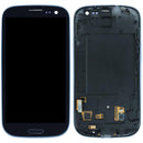 Pantalla LCD y digitalizador azul de repuesto para Samsung Galaxy S3 (i9300), ideal para cambio de pantalla rota.