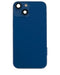 Tapa trasera para iPhone 13 Mini con componentes pequeños pre-instalados (Azul)