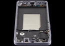 Pantalla OLED con marco refurbished para Samsung Galaxy A57 5G, color lila, ideal para reparación de display.