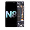 Pantalla OLED con Marco para Samsung Galaxy Note 8 (Empaque de Servicio) (Negro Noche)