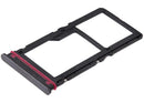 Bandeja SIM y SD negra para Motorola Moto G37 Power (XT2625 / 2026), repuesto original.