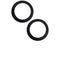 Anillo embellecedor para camara trasera iPhone 15 / 15 Plus (Negro) (Set de 2 piezas)