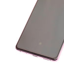 Reparación de pantalla con marco para Samsung Galaxy S20 FE 4G / 5G OLED en Guatemala.