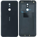 Tapa trasera de vidrio original Nokia 3.2 (2019) negra, repuesto TA-1154, TA-1156, TA-1159, TA-1161, TA-1164.