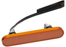 Botón de control de cámara lateral para iPhone 17 Pro/Pro Max en Cosmic Orange, pieza de repuesto premium.
