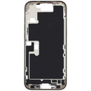 Tapa superior usada de iPhone 16 Pro Max Natural Titanium con small parts para reparación.