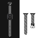 Compra tu banda de silicona entrelazada para iWatch en Guatemala con envío a todo el país.