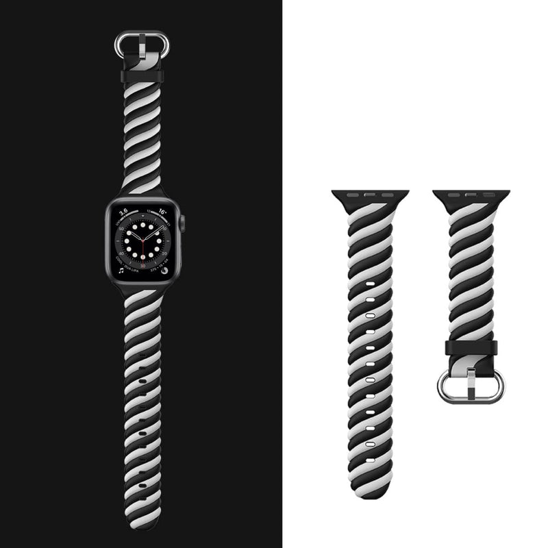 Compra tu banda de silicona entrelazada para iWatch en Guatemala con envío a todo el país.