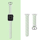 Encuentra las mejores bandas de silicona trenzada colorida para tu iWatch en Guatemala con SlowBack, mayorista de accesorios Apple.