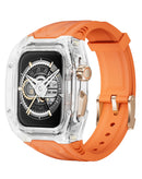 Encuentra la mejor banda protectora transparente para tu iWatch (44mm / 45mm) en Guatemala con variedad de colores disponibles.