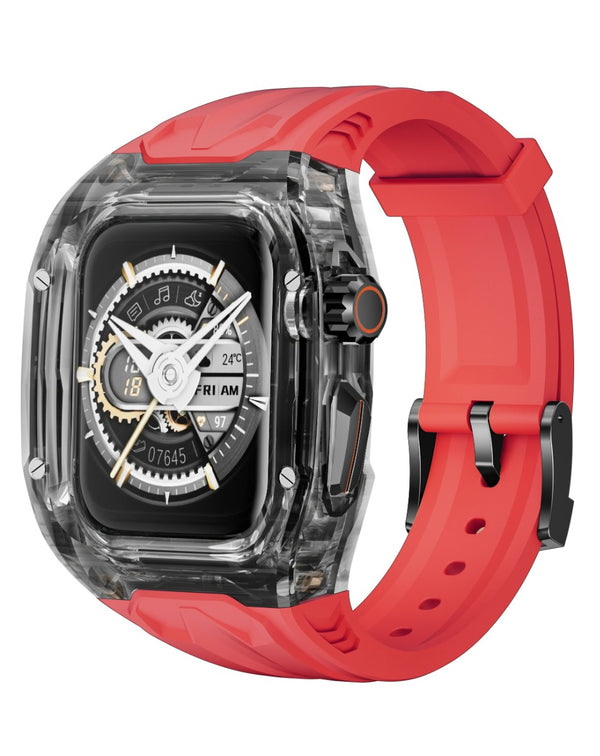 Encuentra la mejor banda protectora transparente para tu iWatch 44mm en Guatemala en SlowBack, mayoristas de accesorios Apple.