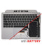 Encuentra tapas superiores con batería y teclado para MacBook Air 13 Retina en Guatemala, disponibles para reparaciones en talleres autorizados.