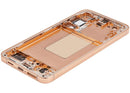 Pantalla OLED Samsung Galaxy S24 Plus 5G Sandstone Orange con marco, 120Hz para reparación de display.