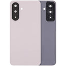 Tapa trasera de vidrio rosa melocotón para Samsung Galaxy A26 5G (A266) con lente de cámara, sin logo.
