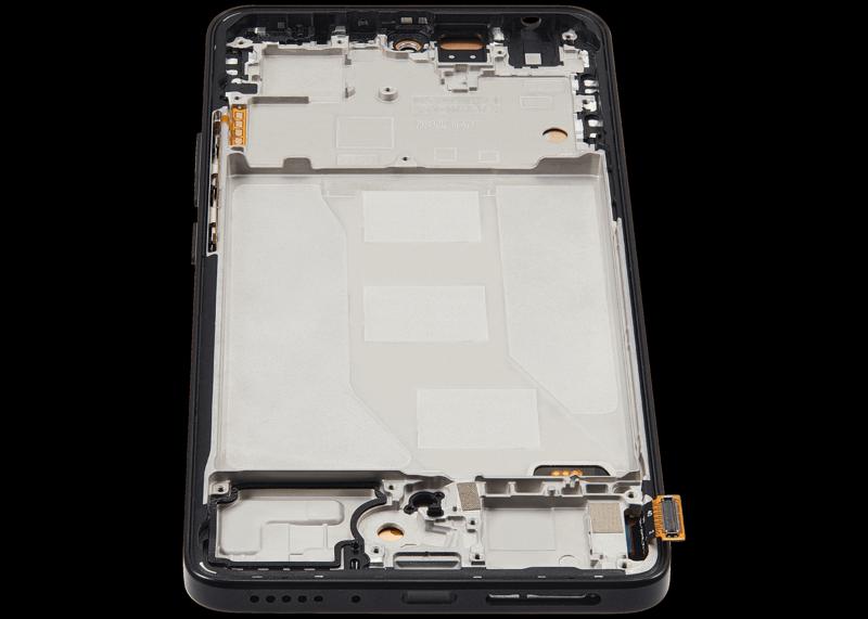Reparación de pantalla con marco Xiaomi Redmi Note 14 5G (incell) en Guatemala.