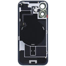 Tapa trasera con MagSafe, NFC y flex de linterna original iPhone 17 (Sage)