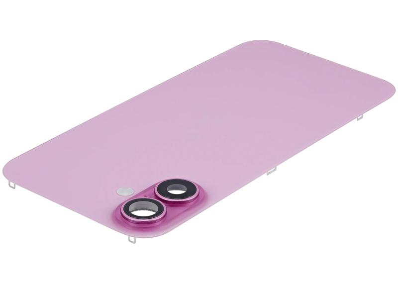 Encuentra tapa trasera usada con placa de acero y carga inalámbrica para iPhone 16 Plus en Guatemala.