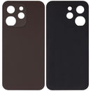 Tapa trasera de vidrio OPPO Reno 15 Pro, color Dusk Brown, repuesto Aftermarket Plus para cambio de tapa rota.