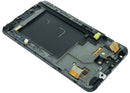 Pantalla de repuesto Samsung Galaxy Note 1 GT-N7000 negra, display LCD y táctil para reparación.