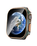 Encuentra la mejor funda bumper rígida de PC para tu iWatch 46mm en Guatemala con acabado Clear & Rose Gold en SlowBack, distribuidor mayorista de accesorios para dispositivos Apple.