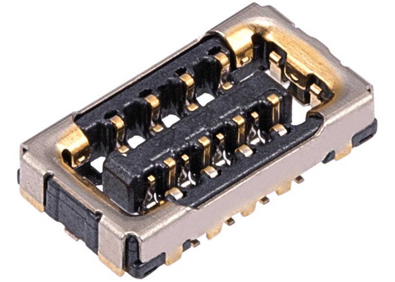 Reparación de antena de ondas milimétricas con conector FPC de 8 pines para iPhone 13 en Guatemala.