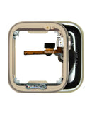Carcasa Apple Watch Series 8 41mm GPS, aluminio starlight usado, vista frontal.