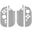 Funda protectora transparente con grip para Nintendo Switch 2, set de 2 piezas, ofreciendo protección y agarre.