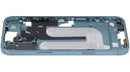 Chasis medio iPhone 16 Plus color teal con botones de encendido y volumen, repuesto A2894.