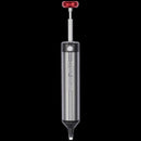 Desoldador de estaño Engineer SS-03 gris y azul, herramienta de reparación para desoldar componentes electrónicos.