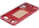 Chasis intermedio en color Coral Red para Samsung Galaxy S25 Plus 5G, disponible para reparaciones en Guatemala.