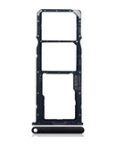 Bandeja dual SIM negra para Huawei Y7 Pro 2018 (LDN-L01, LDN-L21), repuesto original.