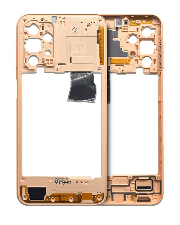 Reparación de carcasa de marco medio para Samsung Galaxy A23 en Guatemala.