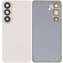 Tapa trasera de repuesto Samsung Galaxy S26 rosa dorado con lente de cámara, para cambio de tapa rota.