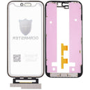 Pantalla 4 in 1 short flex con digitizador tactil, vidrio, OCA y marco preinstalado iPhone 15
