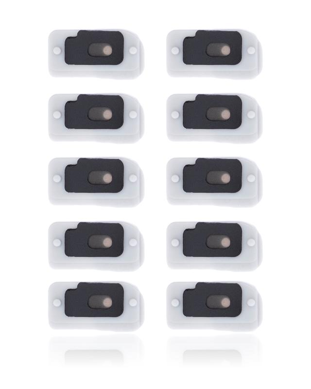 Soporte de Flex de Encendido y Flash con Malla de Microfono para iPhone 12 Pro (Paquete de 10)