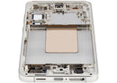 Pantalla OLED Amber Yellow para Samsung Galaxy S24 Plus 5G con marco, lista para reparación.